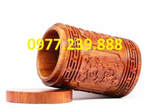 hộp chè gỗ hương giá bán