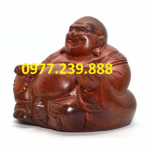 di lặc ngồi phong thủy bằng hương đá