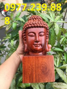 Diện Phật gỗ Hương ta mini giá gốc