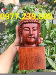 Diện Phật gỗ Hương ta mini giá rẻ