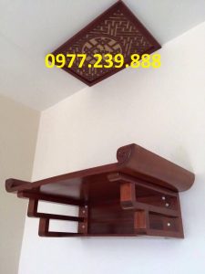 Mẫu bàn thờ chung cư hiện đại 61cm