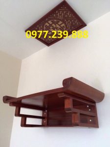 Mẫu bàn thờ chung cư hiện đại 81cm