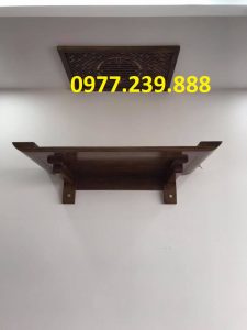 bàn thờ gỗ tần bì 69cm