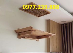 bàn thờ gỗ tần bì 81cm