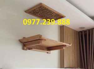 bàn thờ gỗ tần bì 89cm