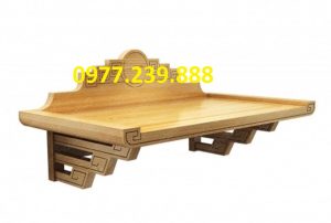 bàn thờ phật tường gỗ sồi 61cm