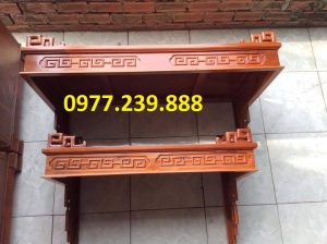 bàn thờ treo tường gỗ sồi nga 107cm