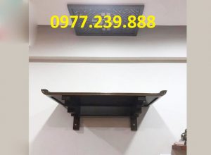 bàn thờ treo tường gỗ tần bì 127cm