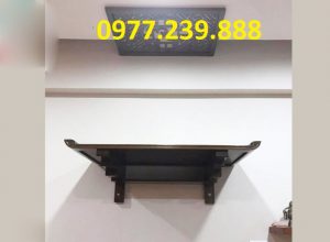 bàn thờ treo tường gỗ tần bì 81cm