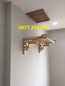 bán bàn thờ gỗ sồi nga 61cm