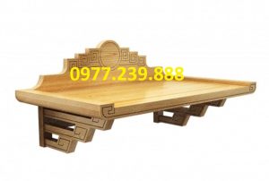 bàn thờ bằng gỗ sồi triện 61cm