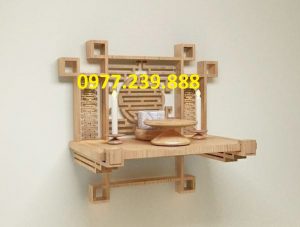 bàn thờ gỗ tần bì 81cm