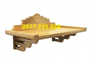 bàn thờ phật bằng gỗ sồi