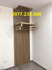 bàn thờ treo tường bằng gỗ 89cm