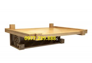 bàn thờ để thờ phật bằng gỗ sồi nga