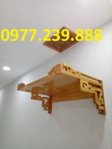 trang thờ bằng gỗ sồi nga 69cm