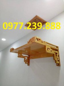 trang thờ bằng gỗ sồi nga 89cm