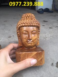 tượng diện gỗ bằng gỗ bách xanh 40cm giá rẻ