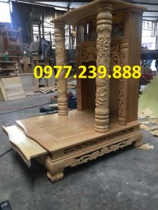 thần tài hiện đại gỗ hương 48cm