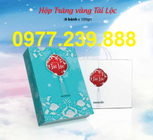 Bánh Trung Thu Hải Hà trăng vàng tài lộc 2019