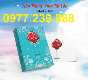 Bánh Trung Thu Hải Hà trăng vàng tài lộc giá gốc