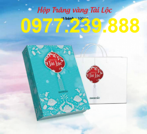 bán Hải Hà ra mắt dòng bánh Trung thu mới hộp trăng vàng tài lộc