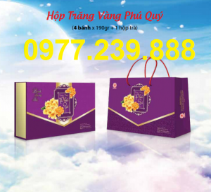 bánh trung thu cao cấp hải hà trăng vàng phú quý giá rẻ