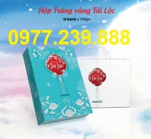 bánh trung thu hải hà ở quầy mua bán