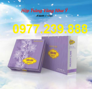 bánh trung thu hải hà hộp như ý ở quầy long biên