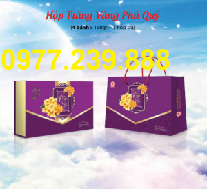 bảng giá bánh trung thu cao cấp hải hà hộp phú quý pháp vân