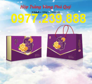 bảng giá bánh trung thu cao cấp hải hà hộp phú quý vạn điểm