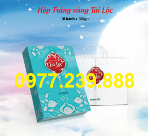 quầy Bánh Trung Thu Hải Hà trăng vàng tài lộc